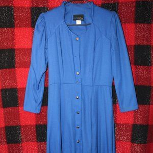 Vintage RGY Women's Blue Dress / Style2438